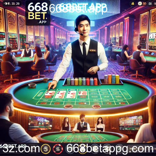 Cassino Ao Vivo: A Nova Fronteira dos Jogos Online no 668bet.app