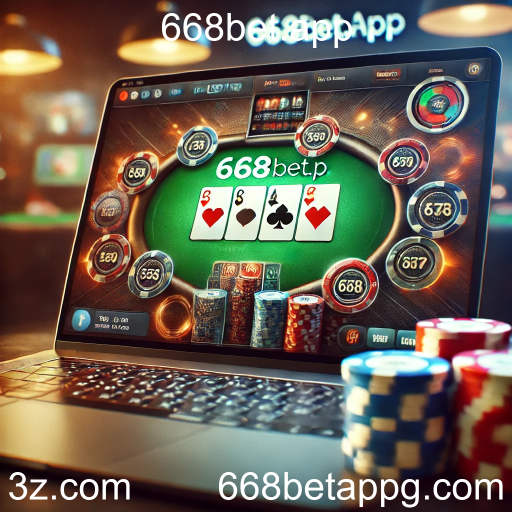 Descubra o Mundo do Poker Online no 668bet.app